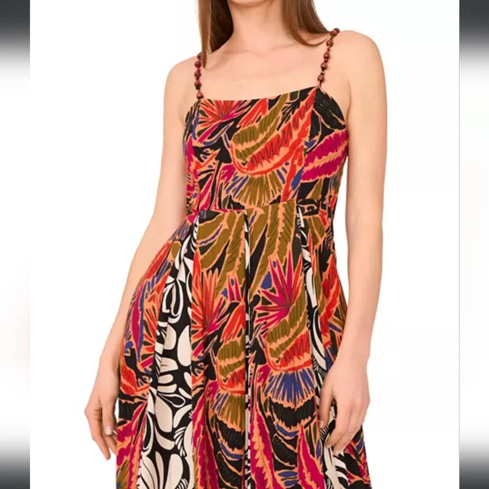 Vince Camuto Inverse Pleated Maxi Dress - Picture 3 of 5